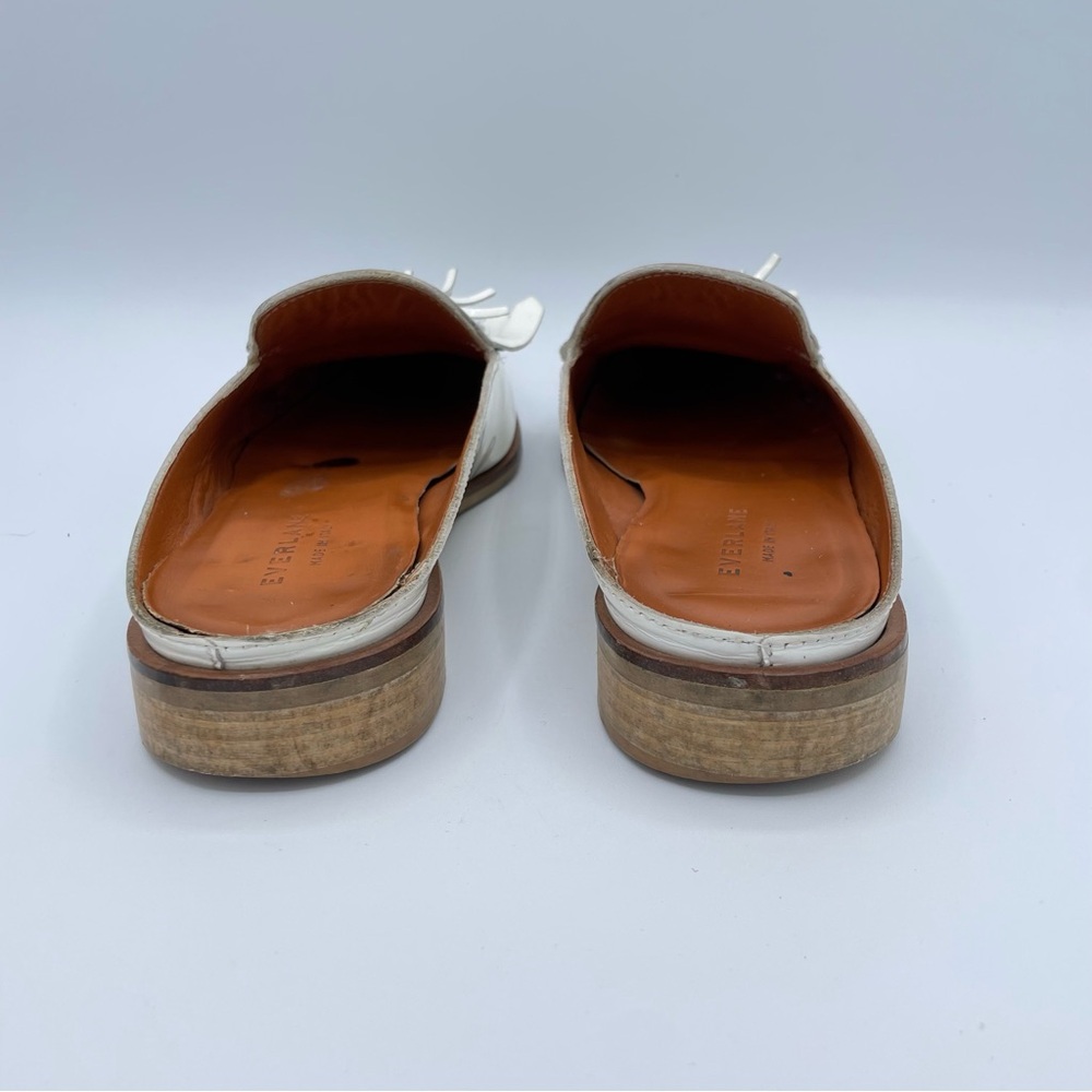 Everlane Modern Loafer Italian Mule 8 1/2 White - Picture 8 of 16